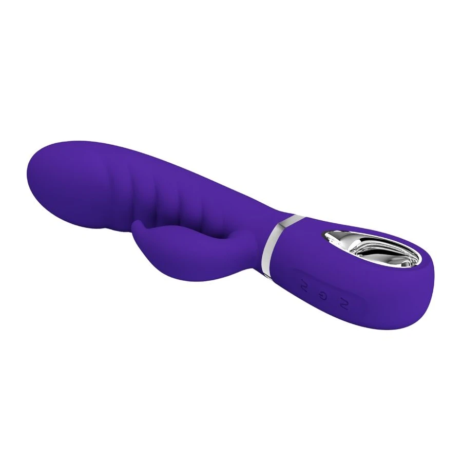 PRETTY LOVE - VIBRATORE MULTIFUNZIONE G-SPOT PRESCOTT VIOLA